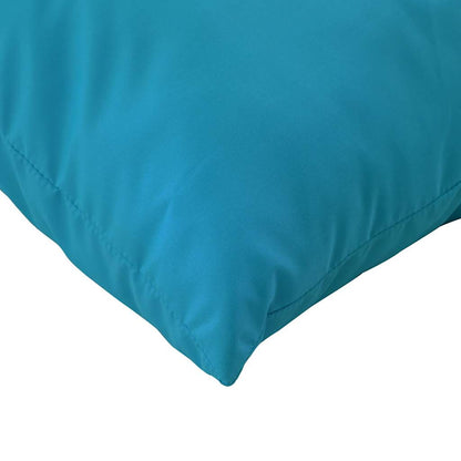 Sofakissen 4 Stk. Blau 40x40 cm Stoff