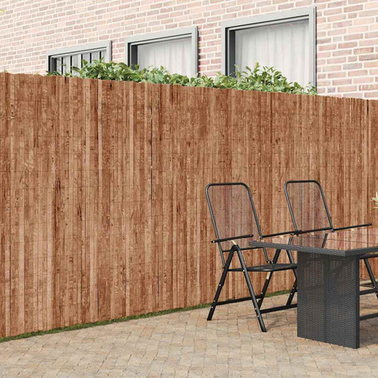 Rindenzaun Braun 600 x 180 cm Rinde