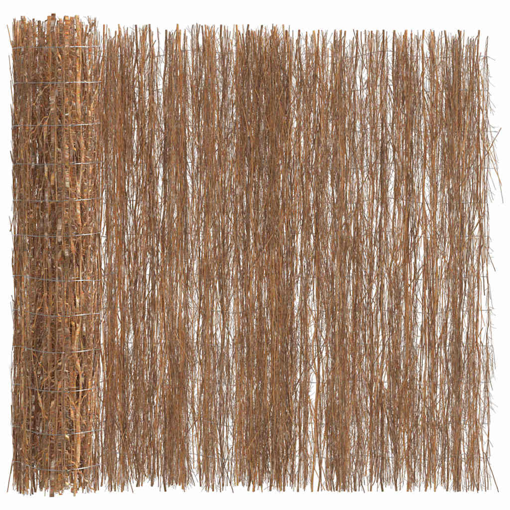 Reisigmattenzaun Braun 600 x 150 cm Bast