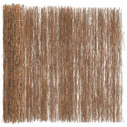 Reisigmattenzaun Braun 600 x 150 cm Bast