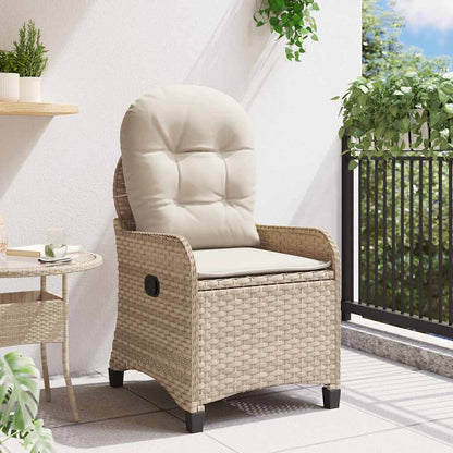 Relaxsessel Beige 56 x 66 x 95cm Poly-Rattan