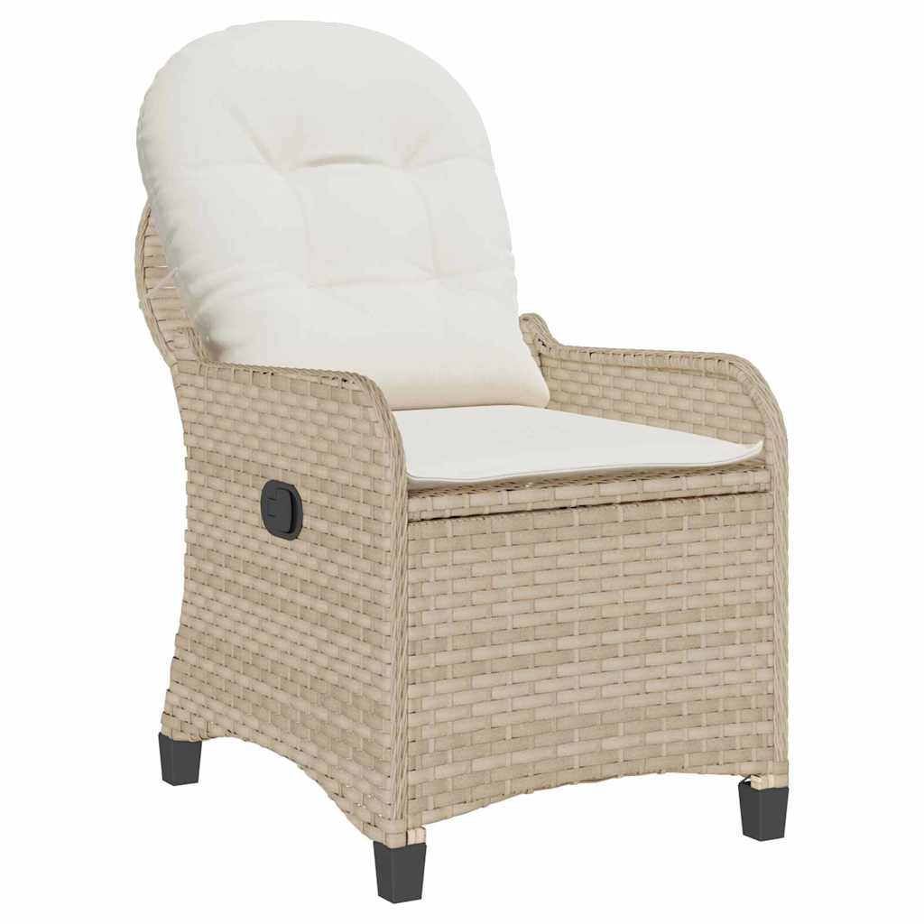 Relaxsessel Beige 56 x 66 x 95cm Poly-Rattan