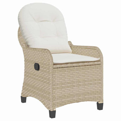 Relaxsessel Beige 56 x 66 x 95cm Poly-Rattan