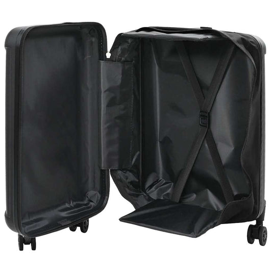 Koffer mit Schloss Schwarz 43 x 27 x 66 cm ABS Kunststoff