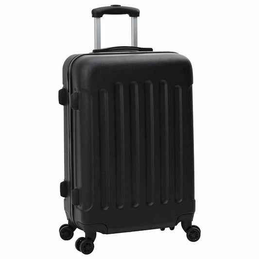 Koffer Set 3 pcs Schwarz 50 x 31 x 78 cm ABS Plastik, Stahl
