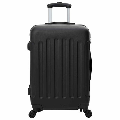 Koffer Set 3 pcs Schwarz 50 x 31 x 78 cm ABS Plastik, Stahl