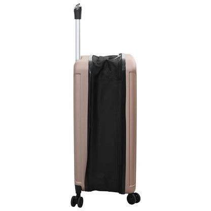 Koffer mit Schloss Rotgolden 43 x 27 x 66 cm ABS Kunststoff