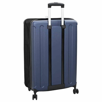 Koffer mit Schloss Dunkelblau 50 x 30 x 76 cm ABS Kunststoff