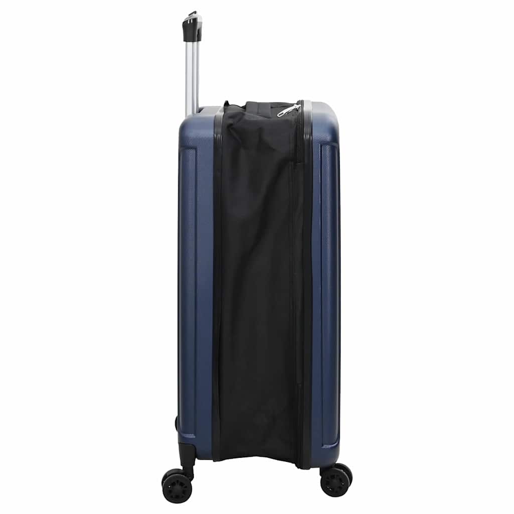 Koffer mit Schloss Dunkelblau 50 x 30 x 76 cm ABS Kunststoff