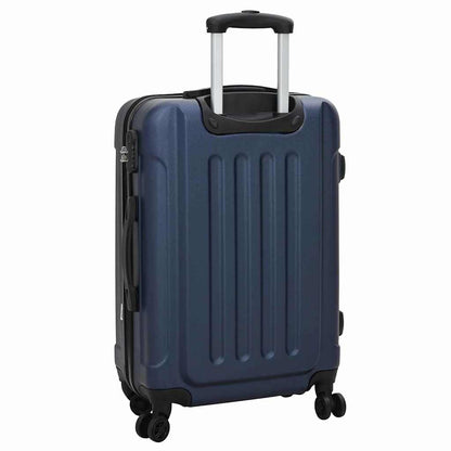 Koffer Set 3 pcs Dunkelblau 50 x 31 x 78 cm ABS Plastik, Stahl