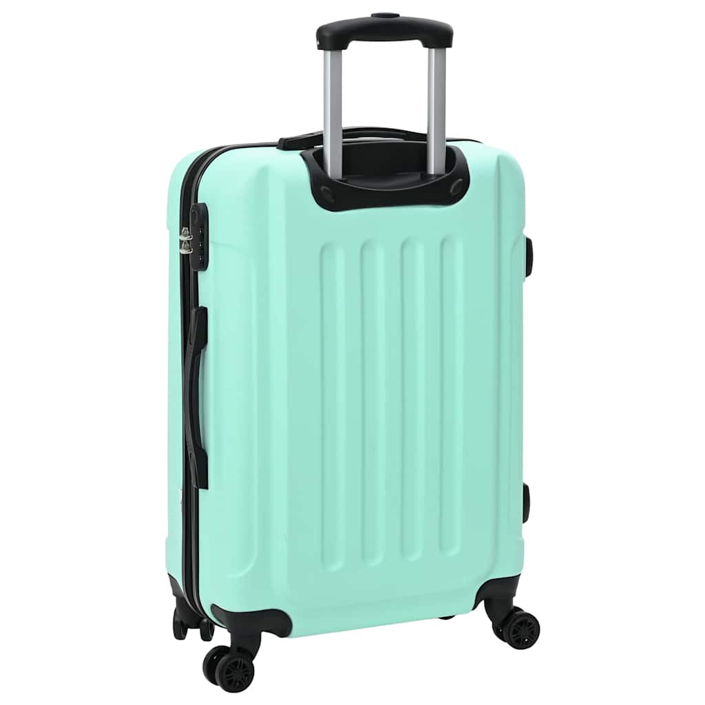 Koffer Set 3 pcs Mintgrün 50 x 31 x 78 cm ABS Plastik, Stahl