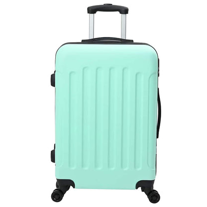 Koffer Set 3 pcs Mintgrün 50 x 31 x 78 cm ABS Plastik, Stahl