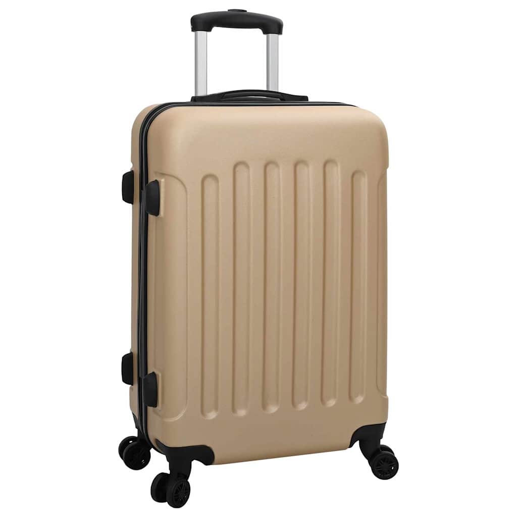 Koffer Set 3 pcs Champagner 50 x 31 x 78 cm ABS Plastik, Stahl