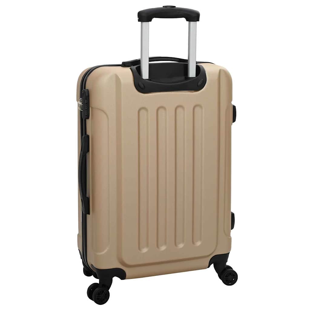 Koffer Set 3 pcs Champagner 50 x 31 x 78 cm ABS Plastik, Stahl