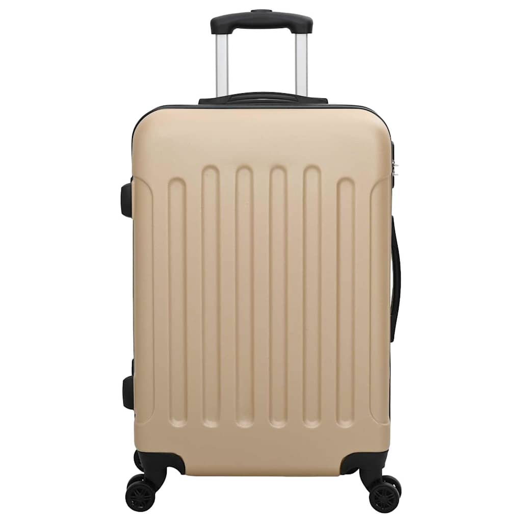 Koffer Set 3 pcs Champagner 50 x 31 x 78 cm ABS Plastik, Stahl