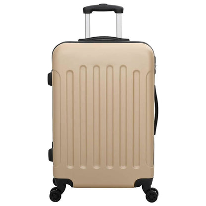 Koffer Set 3 pcs Champagner 50 x 31 x 78 cm ABS Plastik, Stahl