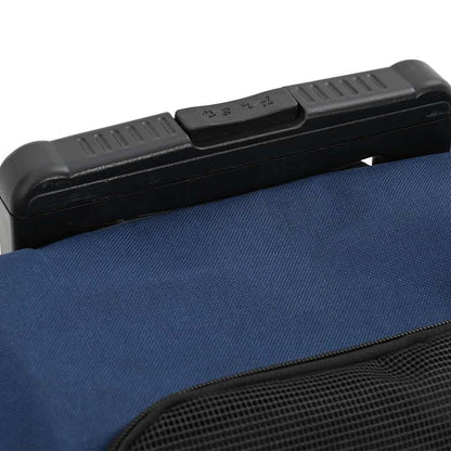 Trolley für Haustiere 3-in-1 Blau 48x32x(57-106) cm cm Oxford-Gewebe
