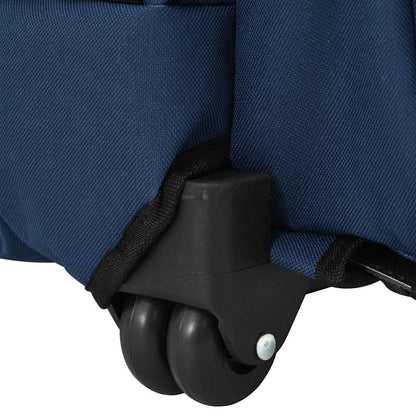 Trolley für Haustiere 3-in-1 Blau 48x32x(57-106) cm cm Oxford-Gewebe