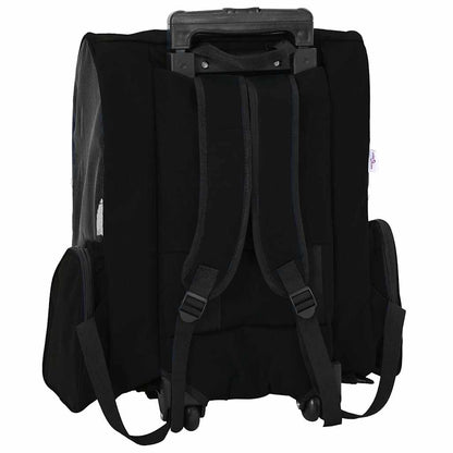 Trolley für Haustiere 3-in-1 Schwarz 48x32x(57-106) cm cm Oxford-Gewebe