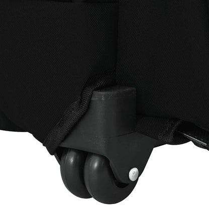 Trolley für Haustiere 3-in-1 Schwarz 48x32x(57-106) cm cm Oxford-Gewebe