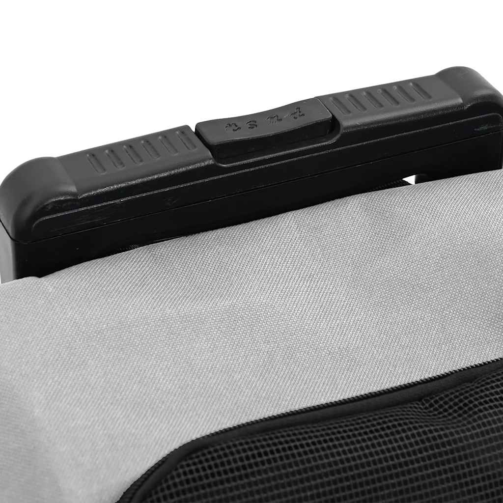 Trolley für Haustiere 3-in-1 Grau 48x32x(57-106) cm cm Oxford-Gewebe