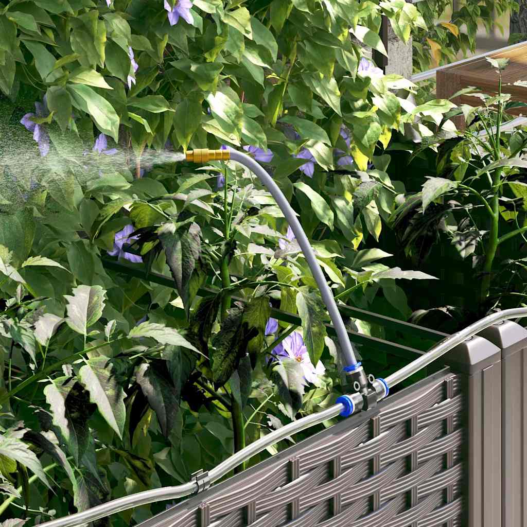 Gartenpflanzer Braun 80 x 40 x 142 cm Stahl