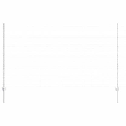 Zaunpfosten 22 pcs Silber 150 cm Verzinkter Stahl