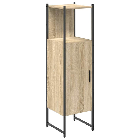 Badezimmerschrank Beige 33 x 33 x 120,5 cm Holzwerkstoff