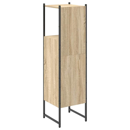 Badezimmerschrank Beige 33 x 33 x 120,5 cm Holzwerkstoff