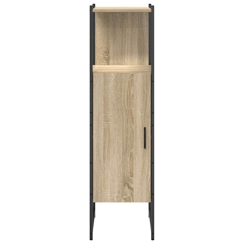 Badezimmerschrank Beige 33 x 33 x 120,5 cm Holzwerkstoff