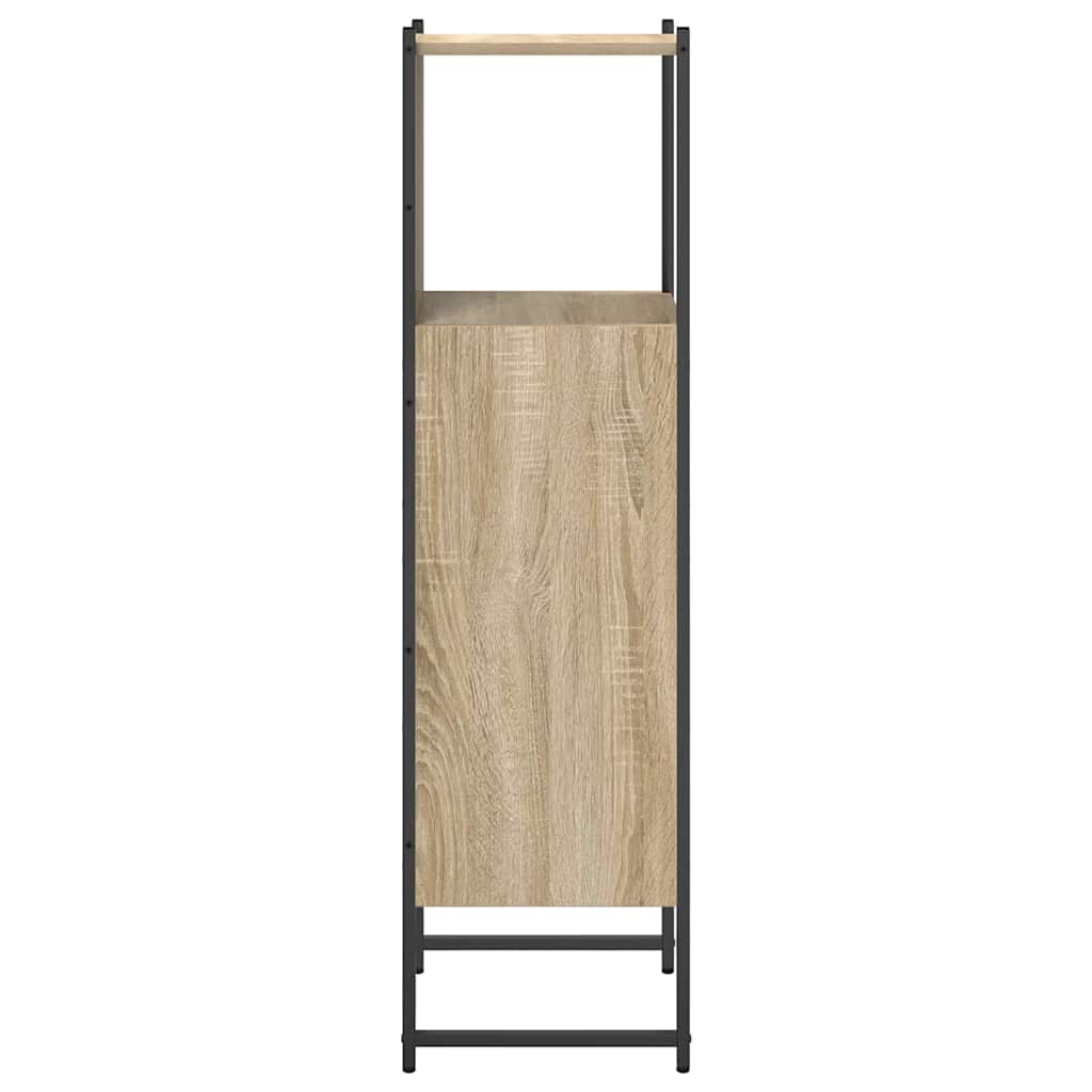 Badezimmerschrank Beige 33 x 33 x 120,5 cm Holzwerkstoff