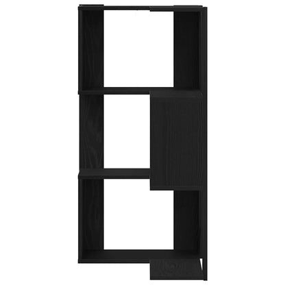 Eckregal Schwarze Eiche 50 x 50 x 102 cm Holzwerkstoff