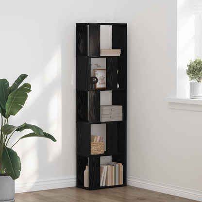 Bücherregal Schwarze Eiche 45 x 23,5 x 162,5 cm Holzwerkstoff
