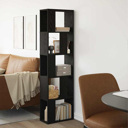 Bücherregal Schwarze Eiche 45 x 23,5 x 162,5 cm Holzwerkstoff