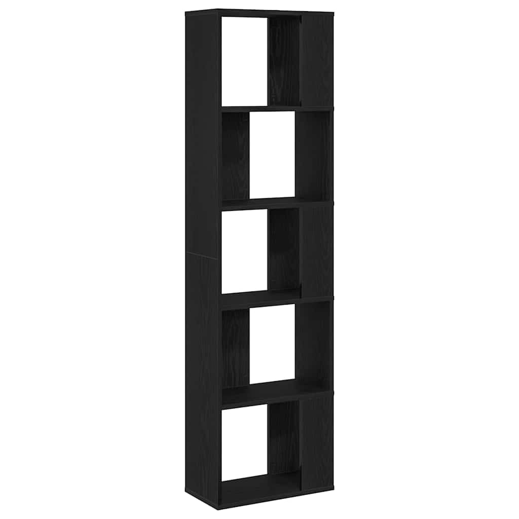 Bücherregal Schwarze Eiche 45 x 23,5 x 162,5 cm Holzwerkstoff