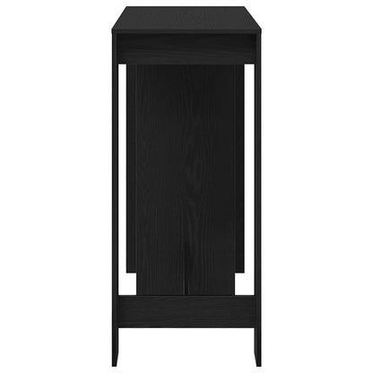 Bartisch Schwarze Eiche 124 x 46 x 103.5 cm Holzwerkstoff