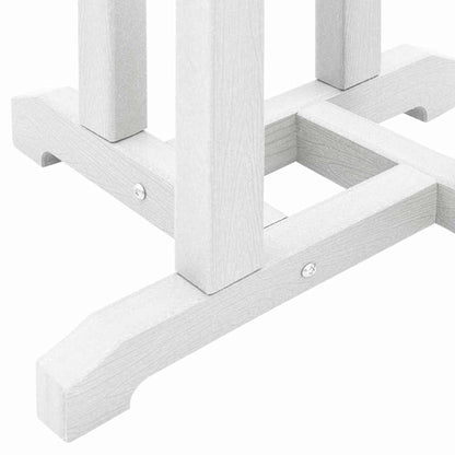 Bartisch Weiß 55 x 55 x 107 cm HDPE