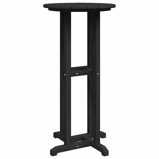 Bartisch Schwarz 55 x 55 x 107 cm HDPE