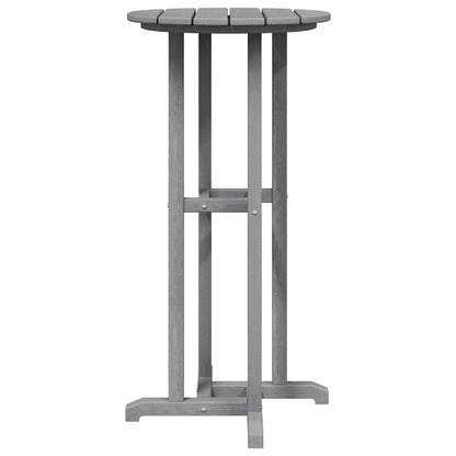 Bartisch Hellgrau 55 x 55 x 107 cm HDPE