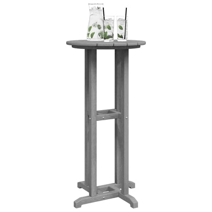 Bartisch Hellgrau 55 x 55 x 107 cm HDPE