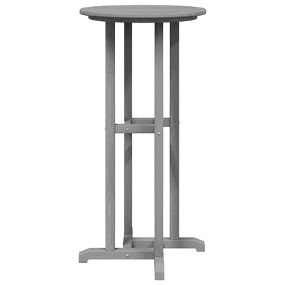 Bartisch Hellgrau 55 x 55 x 107 cm HDPE