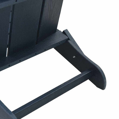 Klappbarer Adirondack-Stuhl Marineblau 74.5 x 80.5 x 90cm