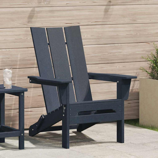 Klappbarer Adirondack-Stuhl Marineblau 74.5 x 80.5 x 90cm