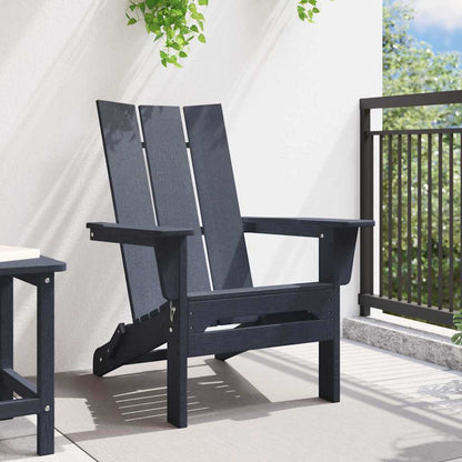 Klappbarer Adirondack-Stuhl Marineblau 74.5 x 80.5 x 90cm
