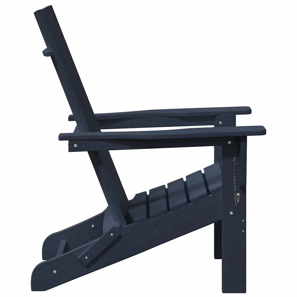 Klappbarer Adirondack-Stuhl Marineblau 74.5 x 80.5 x 90cm