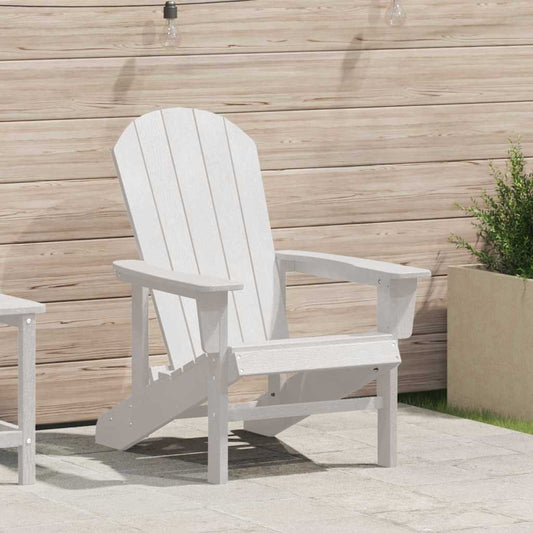 Adirondack-Stuhl Weiß 74 x 82 x 92 cm Plastik