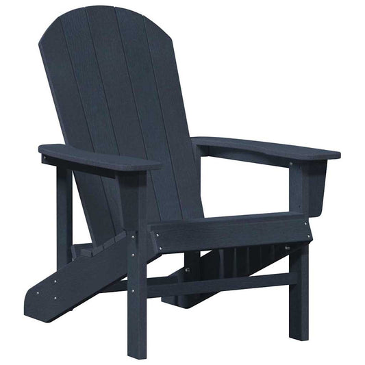 Adirondack-Stuhl Marineblau 74 x 82 x 92 cm HDPE