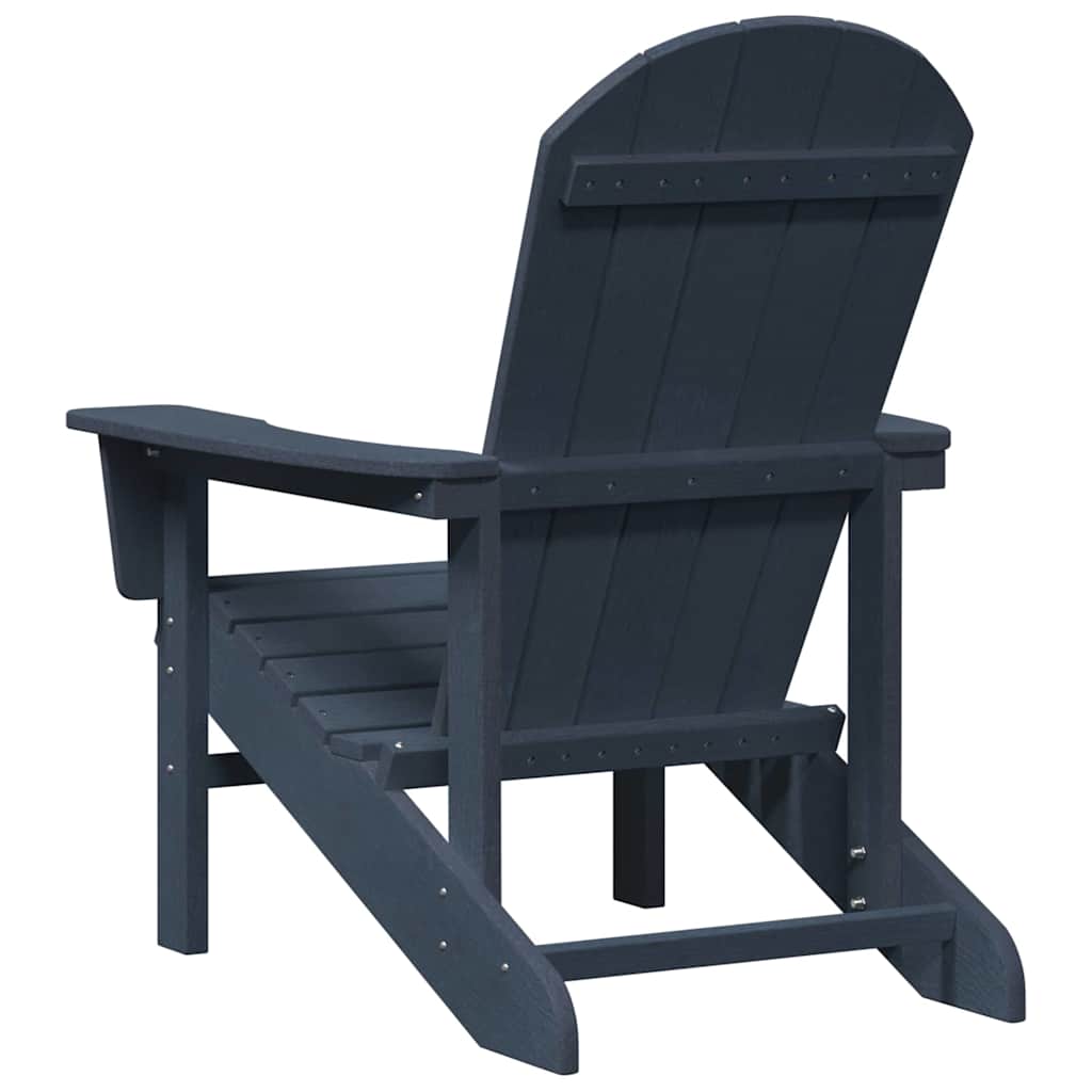 Adirondack-Stuhl Marineblau 74 x 82 x 92 cm HDPE