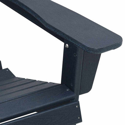 Adirondack-Stuhl Marineblau 74 x 82 x 92 cm Plastik