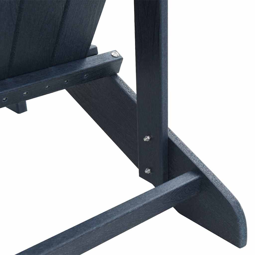 Adirondack-Stuhl Marineblau 74 x 82 x 92 cm Plastik